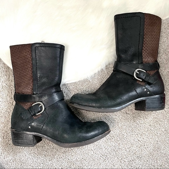 UGG Shoes - Ugg Black and Brown Boots